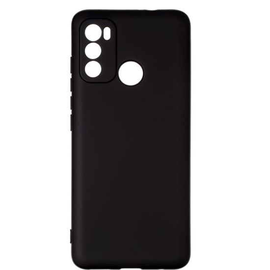 Чохол-накладка Silicone Case (силикон Soft Touch) Motorola G60 Black
