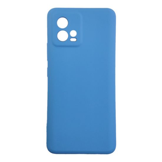 Чохол-накладка Silicone Case (силикон Soft Touch) Motorola G72 Dark Blue