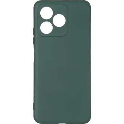 Чохол-накладка Silicone Case (силикон Soft Touch) Realme C55 Dark Green