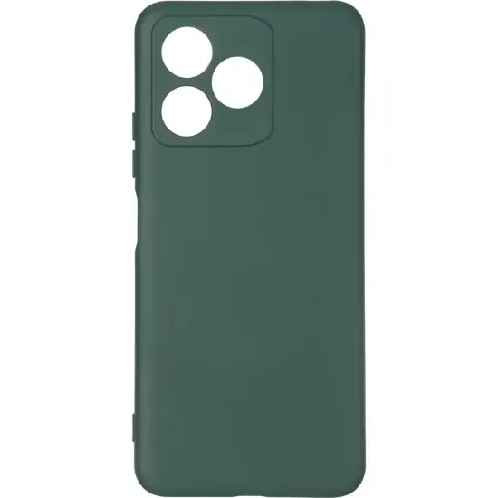 Чохол-накладка Silicone Case (силикон Soft Touch) Realme C55 Dark Green