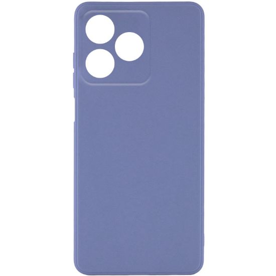 Чохол-накладка Silicone Case (силикон Soft Touch) Realme C55 Linen Blue