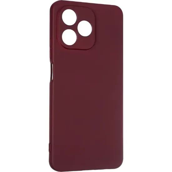 Чохол-накладка Silicone Case (силикон Soft Touch) Realme C55 Marsala