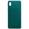 Чохол-накладка Silicone Case (силикон Soft Touch) Samsung A013 A01 Core Dark Green