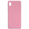 Чохол-накладка Silicone Case (силикон Soft Touch) Samsung A022 A02 Малиновий