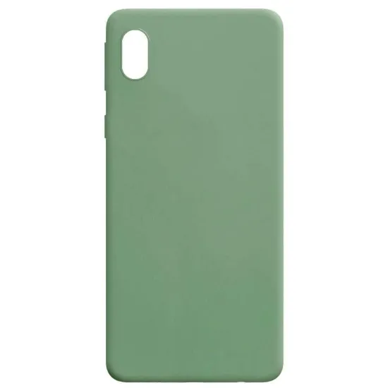 Чохол-накладка Silicone Case (силикон Soft Touch) Samsung A022 A02 Хакі