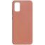 Чохол-накладка Silicone Case (силикон Soft Touch) Samsung A025 A02s Pink Sand