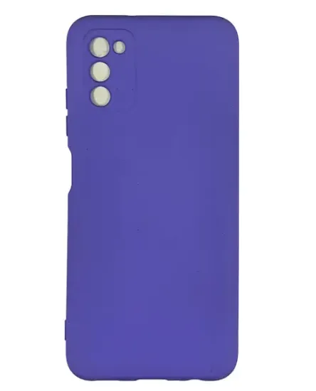Чохол-накладка Silicone Case (силикон Soft Touch) Samsung A037 A03s Гліцинія