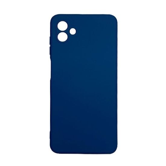 Чохол-накладка Silicone Case (силикон Soft Touch) Samsung A045 A04 Linen Blue