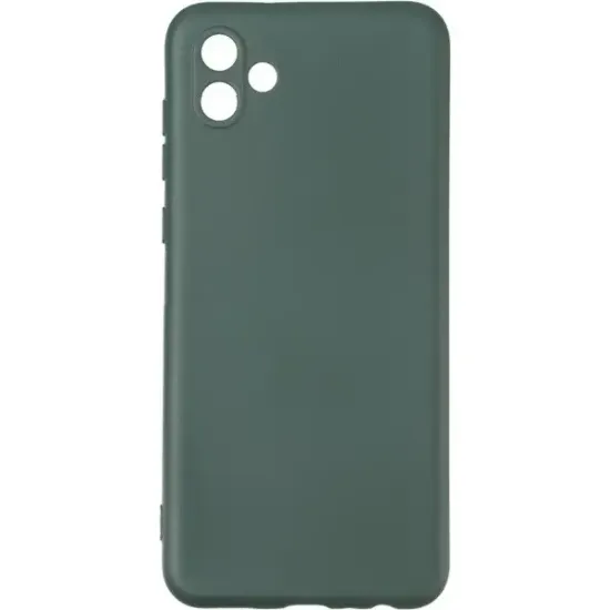 Чохол-накладка Silicone Case (силикон Soft Touch) Samsung A045 A04 Midnight Green