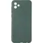 Чохол-накладка Silicone Case (силикон Soft Touch) Samsung A045 A04 Midnight Green