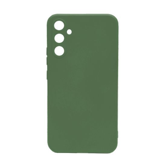 Чохол-накладка Silicone Case (силикон Soft Touch) Samsung A346 A34 5G Midnight Green