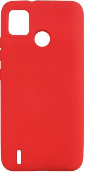 Чохол-накладка Silicone Case (силикон Soft Touch) Tecno POP 4 Pro Red