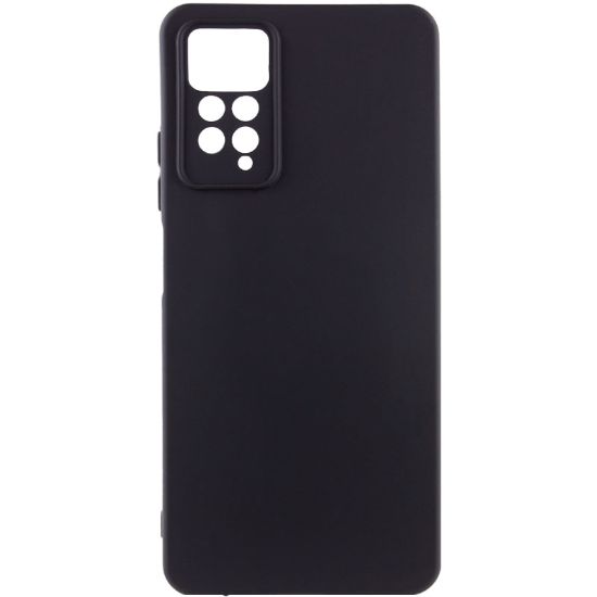 Чохол-накладка Silicone Case (силикон Soft Touch) Xiaomi Redmi Note 11 Pro Чорний