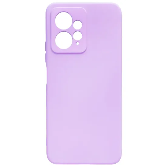 Чохол-накладка Silicone Case (силикон Soft Touch) Xiaomi Redmi Note 12 4G Light Violet