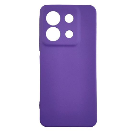 Чохол-накладка Silicone Case (силикон Soft Touch) Xiaomi Redmi Note 13 Pro 5G Light Violet