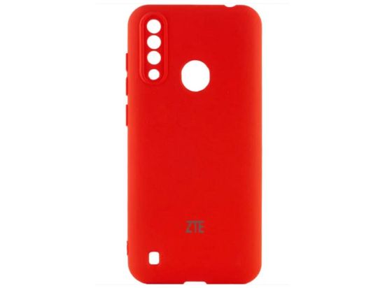 Чохол-накладка Silicone Case (силикон Soft Touch) ZTE Blade A7 2020 Red