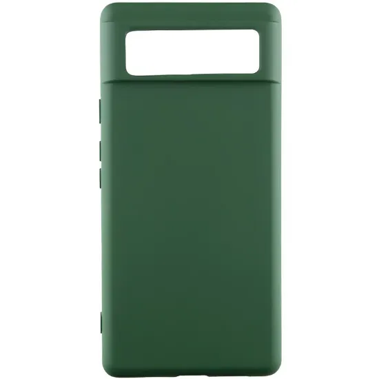 Чохол-накладка Silicone Case Full Camera Google Pixel 6 Pro Dark Green