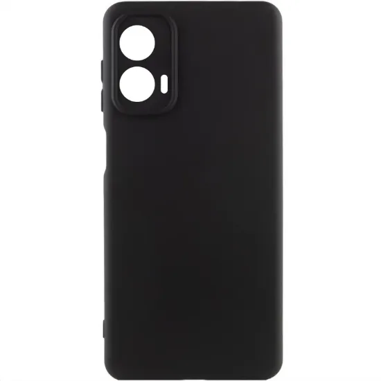 Чохол-накладка Silicone Case Full Camera Motorola G24 Black