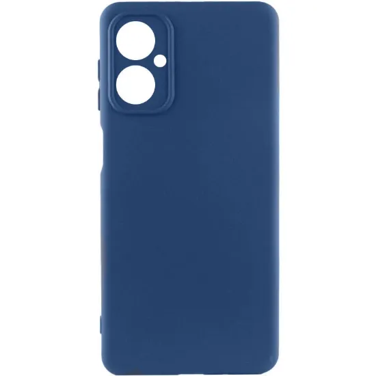 Чохол-накладка Silicone Case Full Camera Motorola G24 Dark Blue