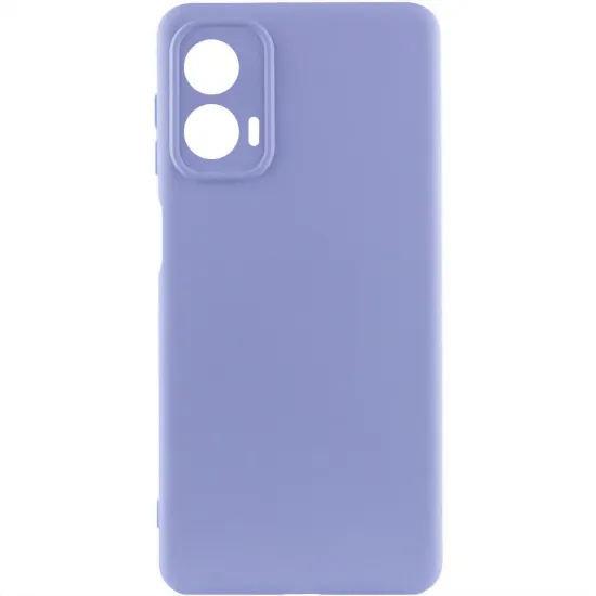 Чохол-накладка Silicone Case Full Camera Motorola G24 Lavender