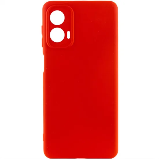 Чохол-накладка Silicone Case Full Camera Motorola G24 Red