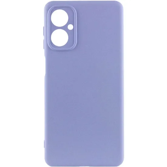 Чохол-накладка Silicone Case Full Camera Motorola G55 Lavander