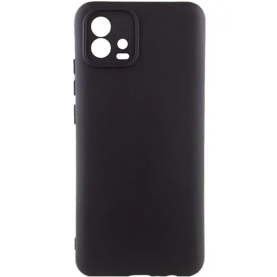Чохол-накладка Silicone Case Full Camera Motorola G72 Black