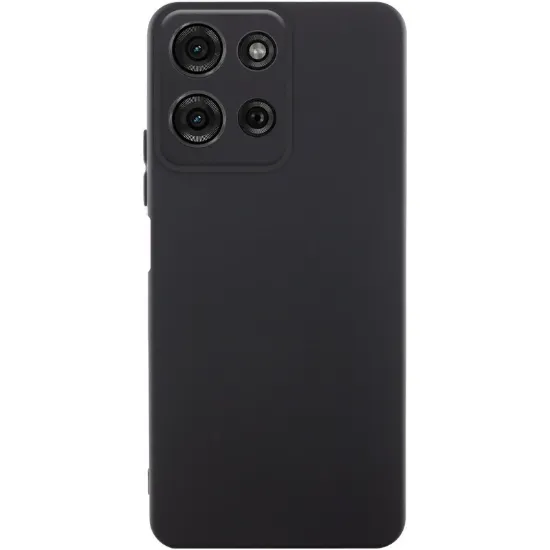 Чохол-накладка Silicone Case Full Camera Motorola G75 Black