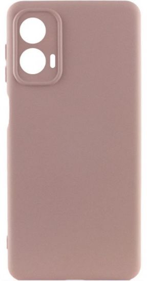 Чохол-накладка Silicone Case Full Camera Motorola G85 Pink