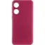 Чохол-накладка Silicone Case Full Camera Oppo A58 4G Marsala