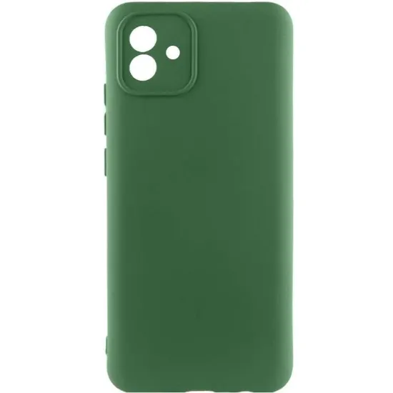 Чохол-накладка Silicone Case Full Camera Samsung A042 A04e Dark Green