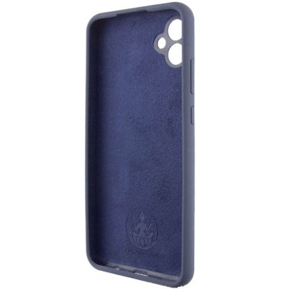 Чохол-накладка Silicone Case Full Camera Samsung A065 A06 Midnight Blue