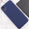Чохол-накладка Silicone Case Full Camera Samsung A065 A06 Midnight Blue
