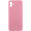 Чохол-накладка Silicone Case Full Camera Samsung A065 A06 Pink