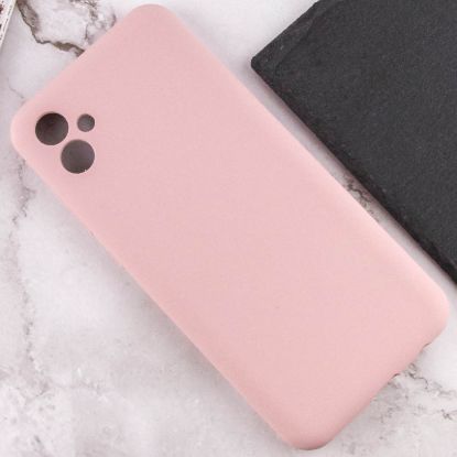 Чохол-накладка Silicone Case Full Camera Samsung A065 A06 Pink Sand