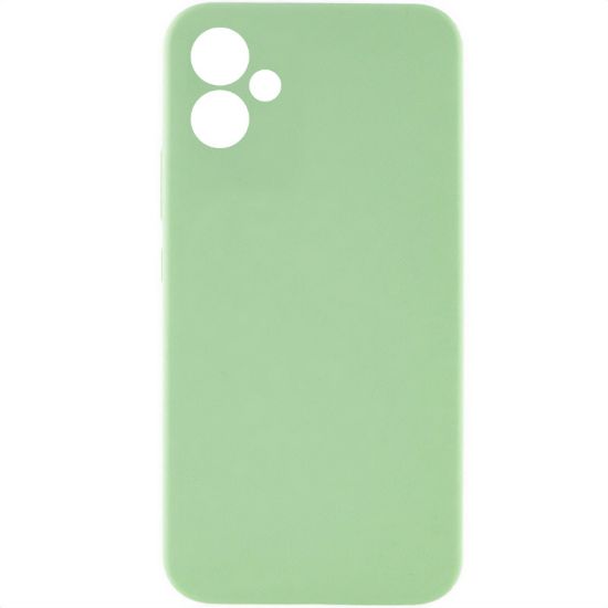 Чохол-накладка Silicone Case Full Camera Samsung A065 A06 Pistachio