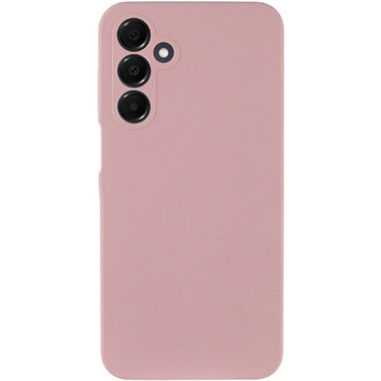 Чохол-накладка Silicone Case Full Camera Samsung A165 A16 Pink Sand