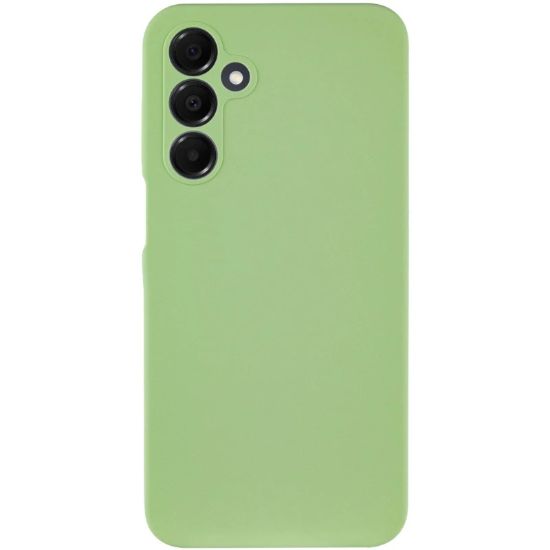 Чохол-накладка Silicone Case Full Camera Samsung A165 A16 Pistachio