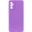 Чохол-накладка Silicone Case Full Camera Samsung A165 A16 Purple