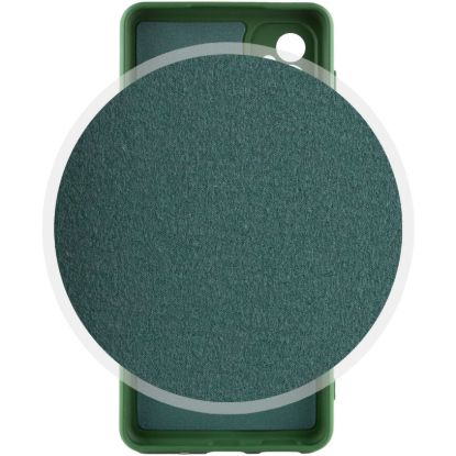 Чохол-накладка Silicone Case Full Camera Samsung A256 A25 5G Midnight Green