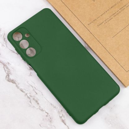 Чохол-накладка Silicone Case Full Camera Samsung A256 A25 5G Midnight Green