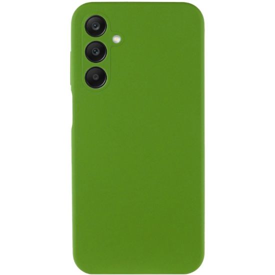 Чохол-накладка Silicone Case Full Camera Samsung A266 A26 5G Dark Green