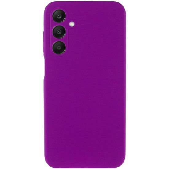 Чохол-накладка Silicone Case Full Camera Samsung A266 A26 5G Purple
