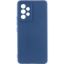 Чохол-накладка Silicone Case Full Camera Samsung A325 A32 4G Navy Blue