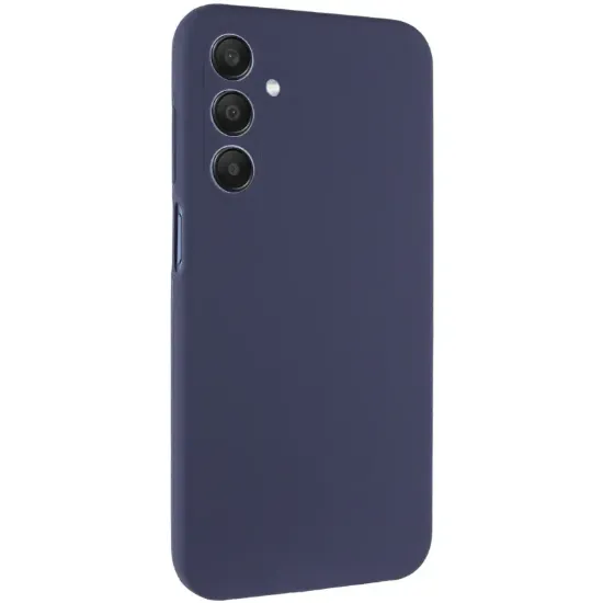 Чохол-накладка Silicone Case Full Camera Samsung A346 A34 5G Midnight Blue