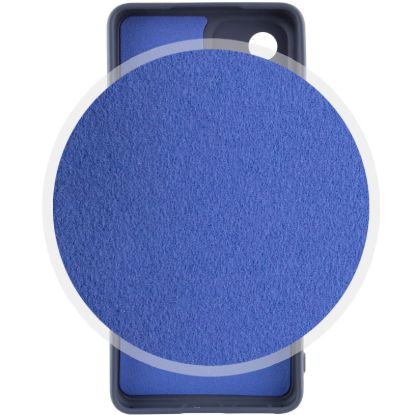 Чохол-накладка Silicone Case Full Camera Samsung A356 A35 5G Midnight Blue