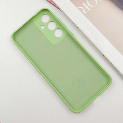 Чохол-накладка Silicone Case Full Camera Samsung A356 A35 5G Pistachio