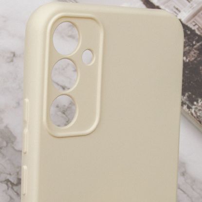Чохол-накладка Silicone Case Full Camera Samsung A356 A35 5G Sand