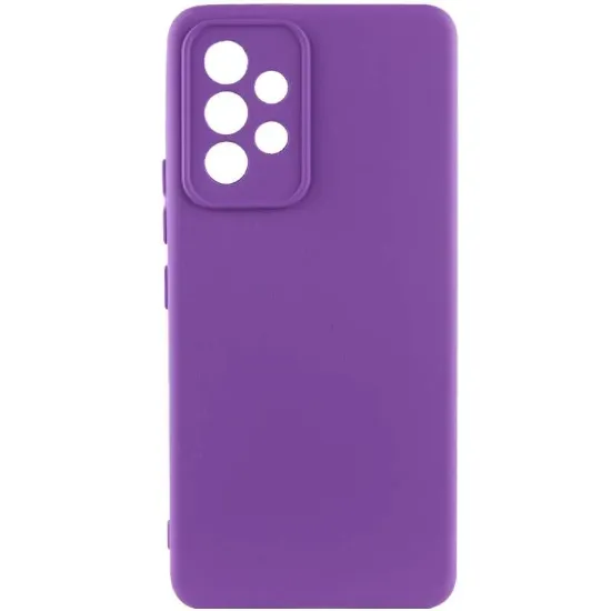 Чохол-накладка Silicone Case Full Camera Samsung A525 Purple