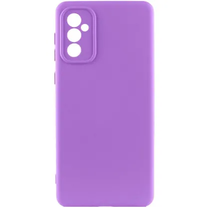 Чохол-накладка Silicone Case Full Camera Samsung A556 A55 5G Purple
